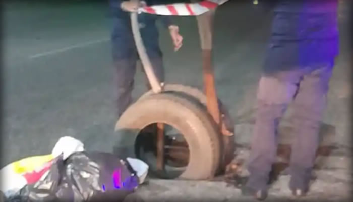 Robo de Tapas de Alcantarilla Genera Preocupación en San Antonio del Táchira