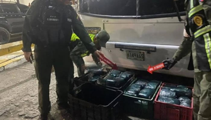 Incautados más de 100 Kilogramos de Drogas en Operativo en La Pedrera